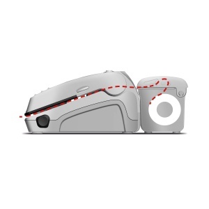 Aparat de vidat CASO VC200 Argintiu Dubla sudura Include cutter si 2 role BPA-free - Img 2