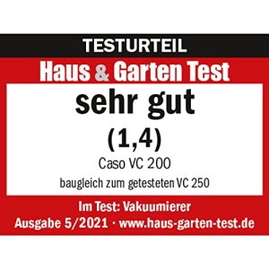 Aparat de vidat CASO VC200 Argintiu Dubla sudura Include cutter si 2 role BPA-free - Img 12