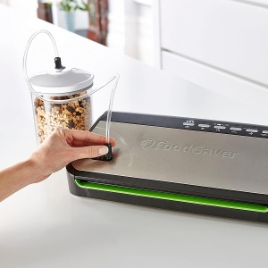 Aparat de vidat Foodsaver FFS005X, cu 5 pungi si functie de taiere - Img 9