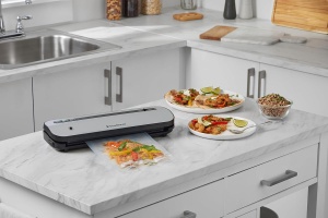 Aparat de vidat FoodSaver VS1290X, 28 cm, 50 economisire spatiu, 5x mai proaspat - Img 2