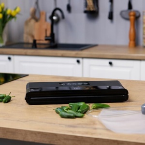 Aparat de vidat Huslog 125W compact digital cu accesorii negru - Img 6