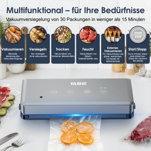 Aparat de vidat YASHE 5-in-1 Mod uscat si umed Compact si multifunctional - Img 2