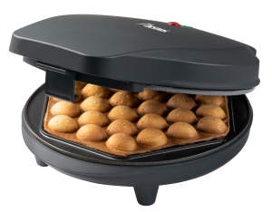 Aparat pentru vafe Bestron Bubble-Waffeleisen 700W antiaderent mat negru