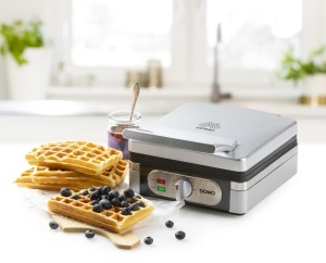 Aparat pentru vafe DOMO DO9047WN 1400W Antiaderent Design compact - Img 2