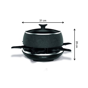 Aparat Raclette si Fondue Tefal Cheesen Co RE12C8, 850W, 6 persoane, design elegant - Img 7