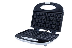 Aparat vafe ADLER, putere nominala 700 W, 2 vafe patrate, design compact, negru - Img 7