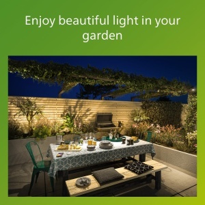 Aplica de perete exterior Philips Python 55W LED Argintiu IP44 Rezistenta la apa - Img 6