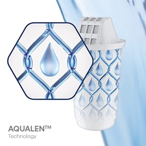 AQUAPHOR Filtru de apa Prestige Cherry incl. 1 A5 Filtru I Carafa pentru 2,8 l I Se potriveste in usa frigiderului I Reduce calcarul si clorul I Filtru de apa de masa I Filtru practic cu filtru - Img 8