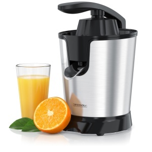 Arendo Saftpresse electrica 800W Negru-Argintiu BPA-free