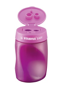 Ascutitor ergonomic STABILO EASYsharpener 3 in 1, pentru creioane si carioci, diverse culori - Img 3