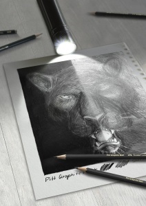 Ascutitor manual Faber-Castell cu carcasa neagra, compact si eficient - Img 5