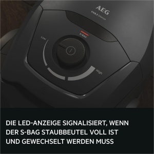 Aspirator AEG VX83-2EBR, 750 W, 64 dB, cu filtru HEPA, negru - Img 8