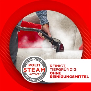 Aspirator cu abur Polti StainOver Pet SC50, 4-in-1, 10 accesorii, gri - Img 6