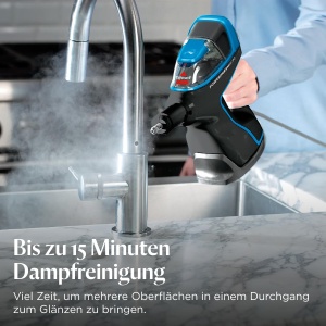 Aspirator cu aburi BISSELL PowerFresh Slim Steam, 1600W, 3-in-1, portabil - Img 3