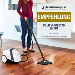 Aspirator cu aburi Polti Vaporetto Smart 120, 1500 W, 2 L, alb-negru - Img 2