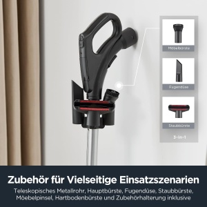 Aspirator cu sac Eureka NEN300 700W 62 dB filtru HEPA 2L accesorii incluse - Img 8