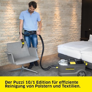 Aspirator cu spalare Karcher Puzzi 101 Edition, capacitate 10 l, putere mare - Img 2