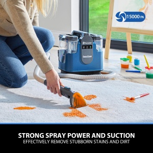 Aspirator cu spalare Vacmaster SCC1201H 500W Sistem dublu de rezervoare si functie incalzita - Img 2