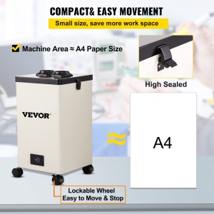 Aspirator de fum VEVOR XF-250, 150 W, 280 mh, 3 filtre - Img 6