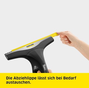 Aspirator de geamuri Karcher WV 2 Black Edition, 35 min autonomie, 2 duze - Img 6