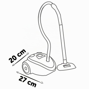 Aspirator de jucarie Smoby Rowenta, cu sunet, pentru copii de la 3 ani, din materiale reciclate - Img 3