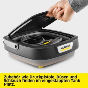 Aspirator de presiune portabil Karcher OC 3 Foldable PJ, acumulator Li-Ion, capacitate 8 l - Img 7