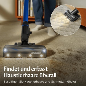 Aspirator fara fir BISSELL PowerClean FurFinder 4089N 200W HEPA autonomie 40 min - Img 3