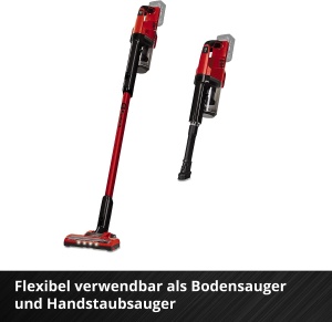 Aspirator fara fir Einhell TE-SV 18 Li-Solo Power X-Change (Li-Ion, 18V, durata de functionare nelimitata datorita sistemului de baterii interschimbabile, fara sac, tehnologie ciclon, mod BOOST, sistem de filtrare de 3 ori) - Img 9