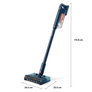 Aspirator fara fir Philips seria 5000, pentru pardoseli moi si dure, pardoseli din lemn, modul acvatic atasabil, usor 1,5 kg, autonomie de 60 de minute, baterie detasabila, duza LED precisa, XC5142/01, rosu coral - Img 8