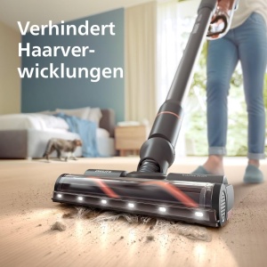Aspirator fara fir Philips XC706501, putere mare, 80 min autonomie, anti-hair - Img 5