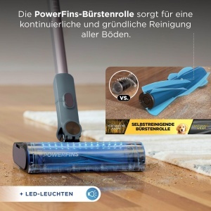 Aspirator fara fir Shark PowerLite BU1623EUPK, 40 minute autonomie, 115 Airwatt - Img 6