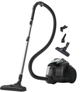Aspirator fara sac Electrolux Clean 600 EL61C2GRN, 550 W, negru-verde