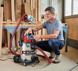 Aspirator multifunctional Einhell TE-VC 2580 SACL 1100W Filtru HEPA Clasa L - Img 3
