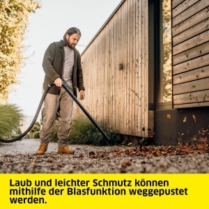 Aspirator multifunctional Karcher WD 3 P V-19420, 1000 W, 19 L, cu functie de suflare - Img 4
