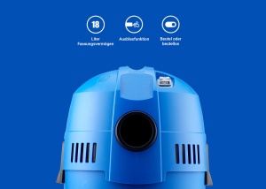 Aspirator Nilfisk Buddy II 18L, 1200 W, pentru uz casnic si profesional - Img 2
