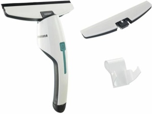 Aspirator pentru geamuri si baie Leifheit Nemo, cu acumulator, 45 min autonomie, cu duza pentru baie