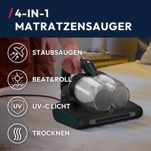 Aspirator pentru Matratze Hoover HMC5 CORE, 4-in-1, Putere Mare, Design Compact - Img 4