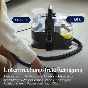 Aspirator portabil BISSELL SpotClean HydroSteam 1000W, 3 moduri de curatare - Img 10