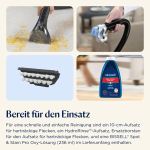 Aspirator portabil BISSELL SpotClean Mini, 3.4 kg, putere 12000 Pa, cablu 3.7 m - Img 12
