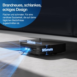 Aspirator Robot ECOVACS DEEBOT X2 Omni cu functie de mop, 8000 Pa putere, auto-curatare - Img 2