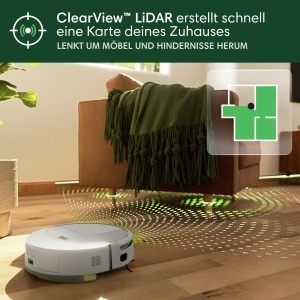 Aspirator robot iRobot Roomba 205 DustCompactor, putere de aspirare 70x, autodepurare 60 zile - Img 7