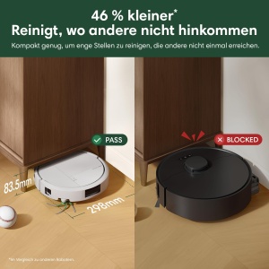 Aspirator robot iRobot Roomba 575 Combo cu statie de spalare, 25Kpa, negru - Img 5