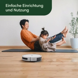 Aspirator robot iRobot Roomba Combo Essential, 2-in-1, alb, 120 min autonomie - Img 6