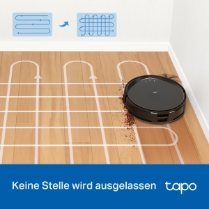 Aspirator robot Tapo RV20 Max Plus cu functie de stergere si statie de aspiratie automata, aspiratie ultra-puternica de 5300 Pa, ultra-subtire de 83 mm, compatibil cu Alexa si controlul vocal Google Assistant, aplicatie - Img 8