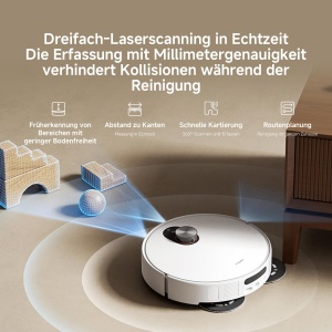 Aspirator robot Xiaomi Robot Vacuum 5, 20000Pa, functie de mop, autoconservare - Img 4