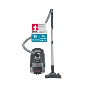 Aspirator Severin BC 7052, 850 W, 4L, Negru-Gri