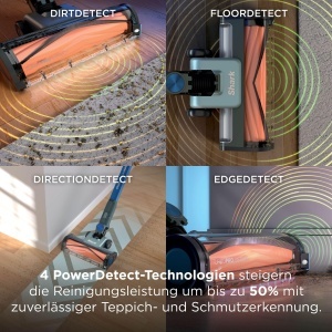 Aspirator Shark PowerDetect Speed IA1243EU, 60 minute autonomie, anti-alergen, salbeigrau - Img 6