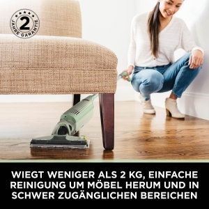 Aspirator si mop 2-in-1 Shark VacMop, fara fir, 4 paduri de unica folosinta, 355 ml solutie, verde lime - Img 7