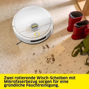 Aspirator si Saugwischroboter KARCHER RVM 4 Comfort Extra, 15000 Pa, 160 min autonomie - Img 4