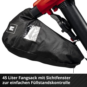 Aspirator si suflanta frunze Einhell GE-CL 36230 Li E-Solo, 45L, 36V, fara acumulator - Img 7